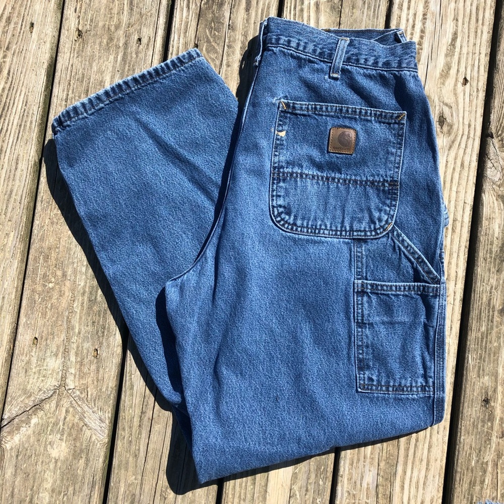 Carhartt Original Dungaree Carpenter Jeans Size 36